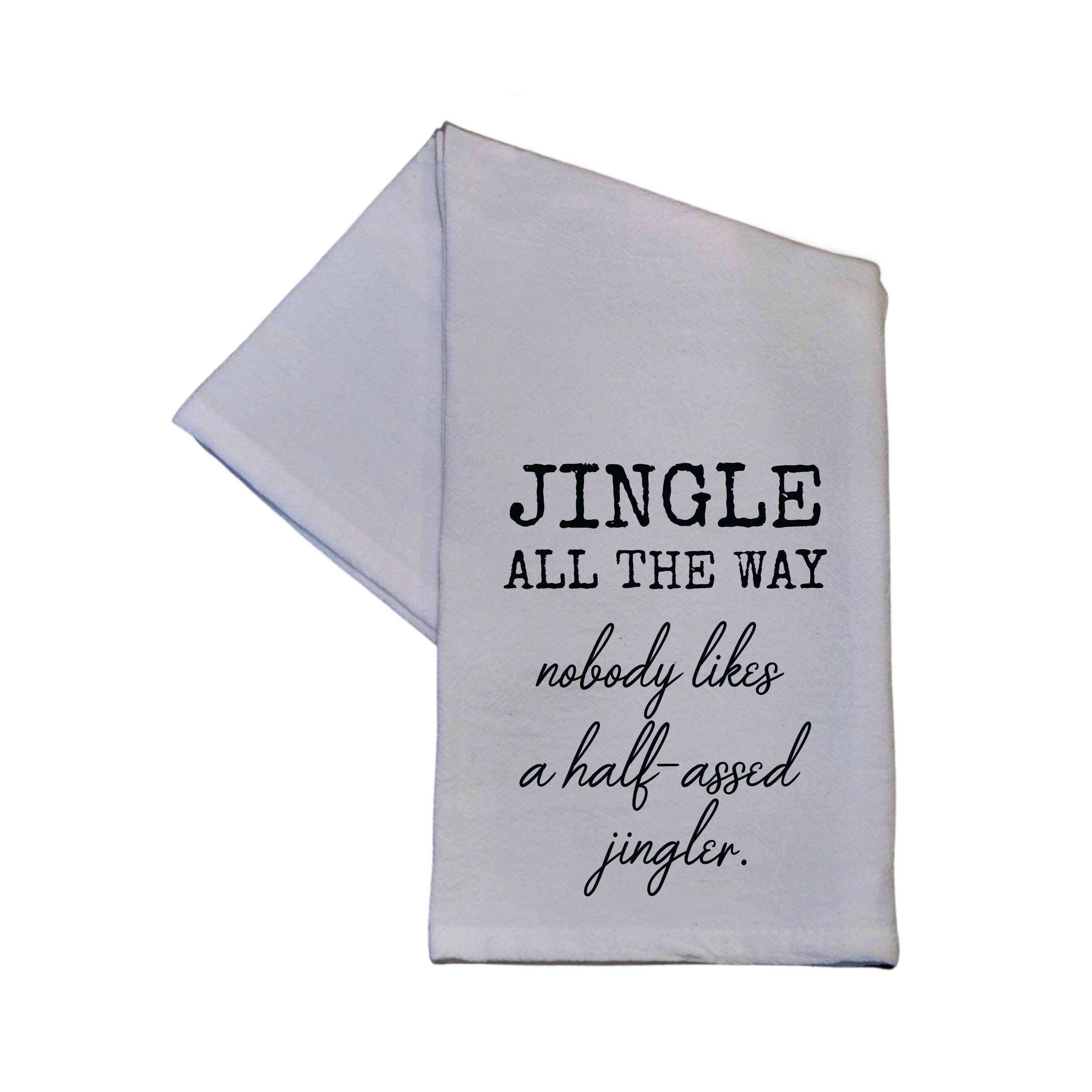 Jingle All The Way Tea Towels - Christmas Decor