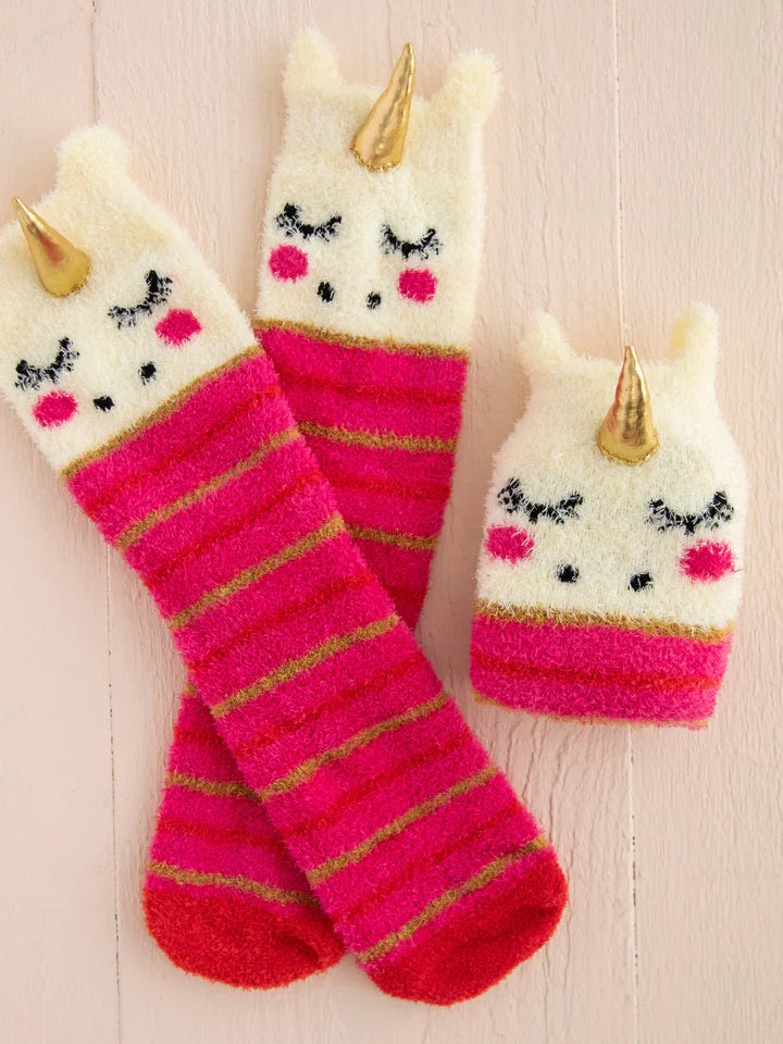 Unicorn Cozy Socks