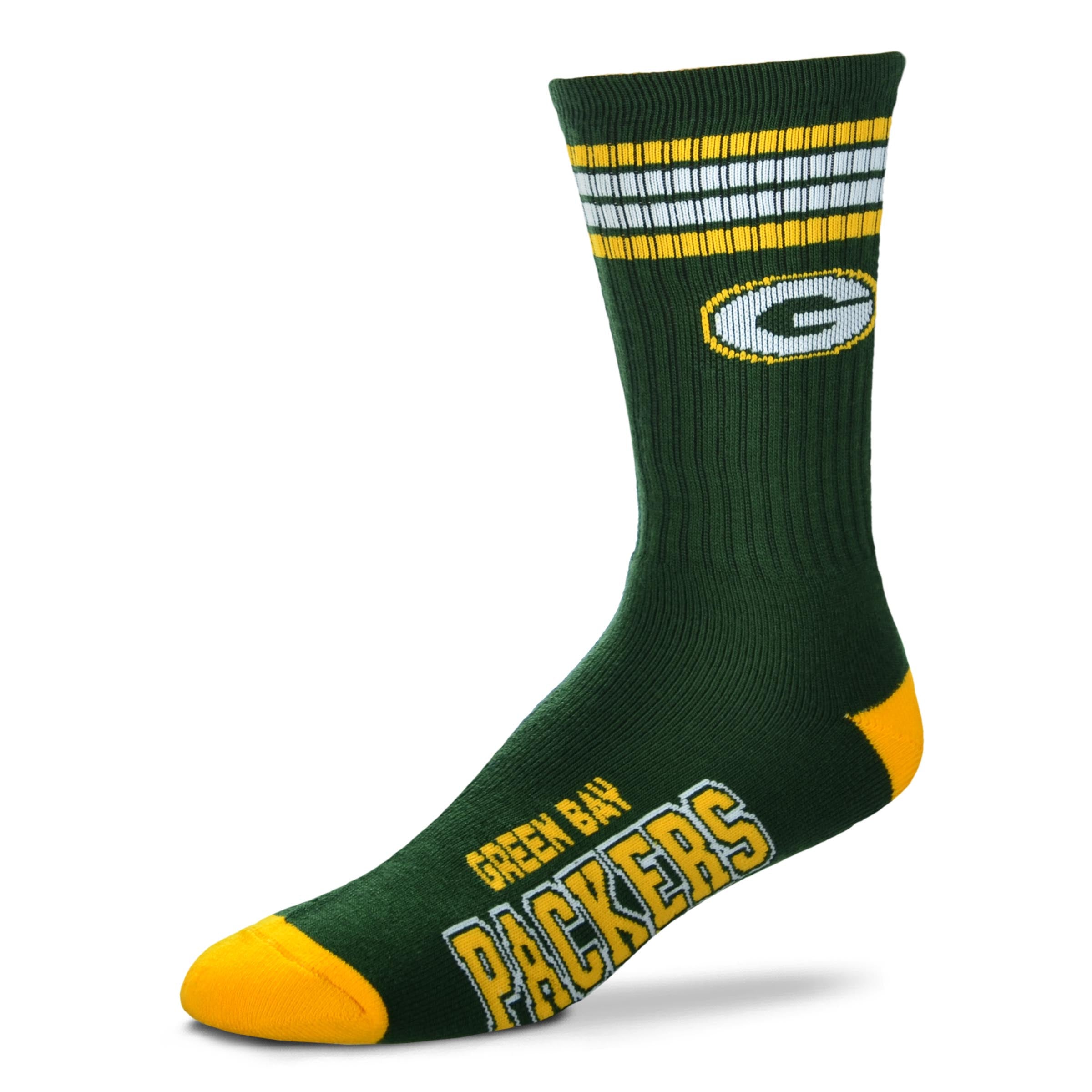 Green Bay Packers 4 Deuce Socks - Large